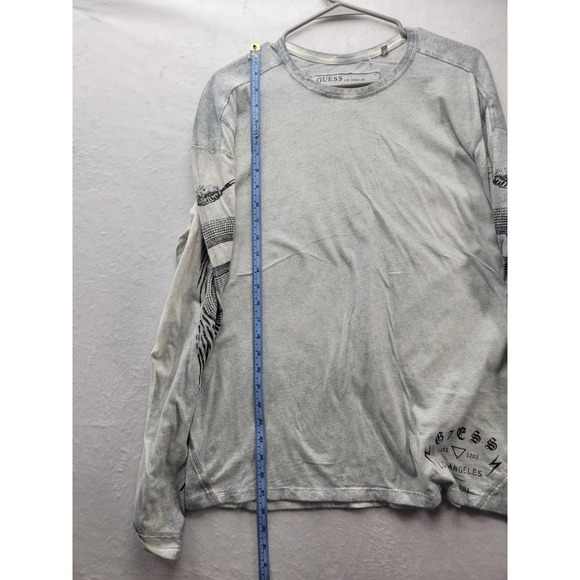Guess Grey long sleeve mens top, Size XL, NWOT - Picture 3 of 9